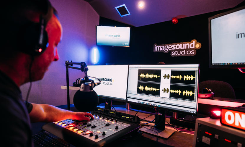 Podcast Studio Hire - Imagesound Studios - Leeds