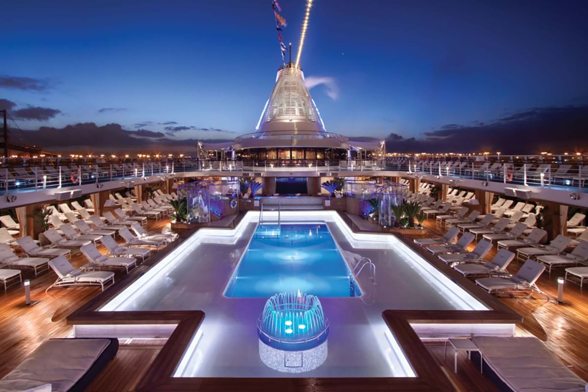 Background music delivered over Dante (AoE) on-board Oceania Cruises' fleet